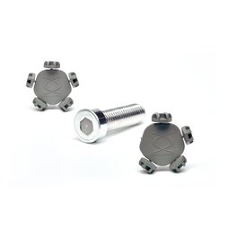 两个PARRYPLUG®产品和一颗插入插件的螺钉。