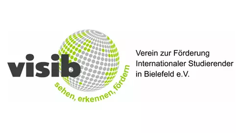 Das Logo des Vereins zur Förderung internationaler Studierender in Bielelfeld, der von Böllhoff unterstützt wird.