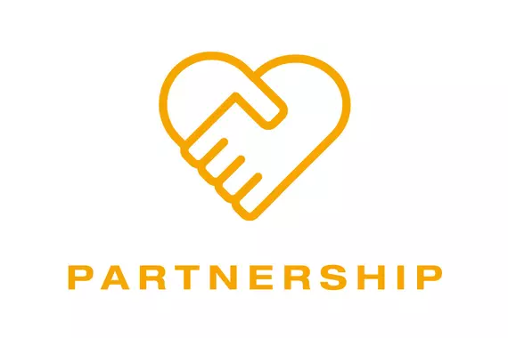 Logo of the ‘Partnership’ field of action