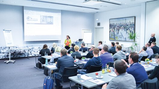 Photo d’un séminaire de formation professionnelle chez Böllhoff