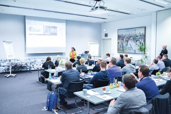 Immagine di un seminario di formazione professionale in Böllhoff