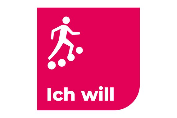 Das Logo des Programms „Ich will“ der Böllhoff Stiftung