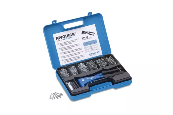 Bộ dụng cụ RIVQUICK® dùng cho các bộ phận có thành mỏng