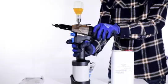 RIVKLE® NEO P107 için yağ tasfiyesi ve seviye ayarı